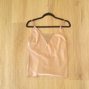 Dynamite silk and lace style cami  size small